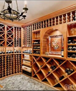 Phòng rượu gia đình cổ điển châu Âu 9 Phòng rượu gia đình đẹp độc đáo