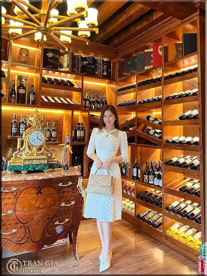 Tạo ra sự sang trọng và đẳng cấp: Thiết kế phòng VIP nhà hàng bởi Trần Gia Decor 24 Xu hướng check in hầm rượu view 6