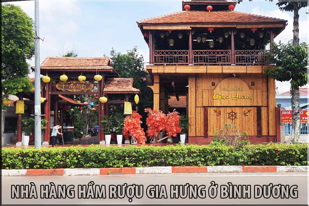 Nhà hàng hầm rượu ở Bình Dương