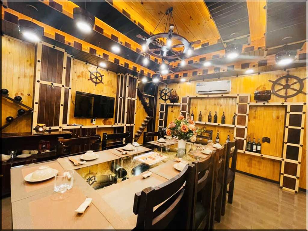Thi công hầm rượu nhà hàng ẩm thực Thằng Bờm 22 Thiết kế thi công hầm rượu nhà hàng Thằng Bờm Q12