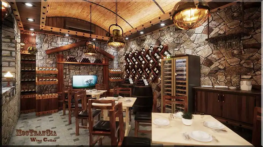 Thiết kế hầm rượu - Mẫu 003 3 Thiết kế hầm rượu mẫu 003