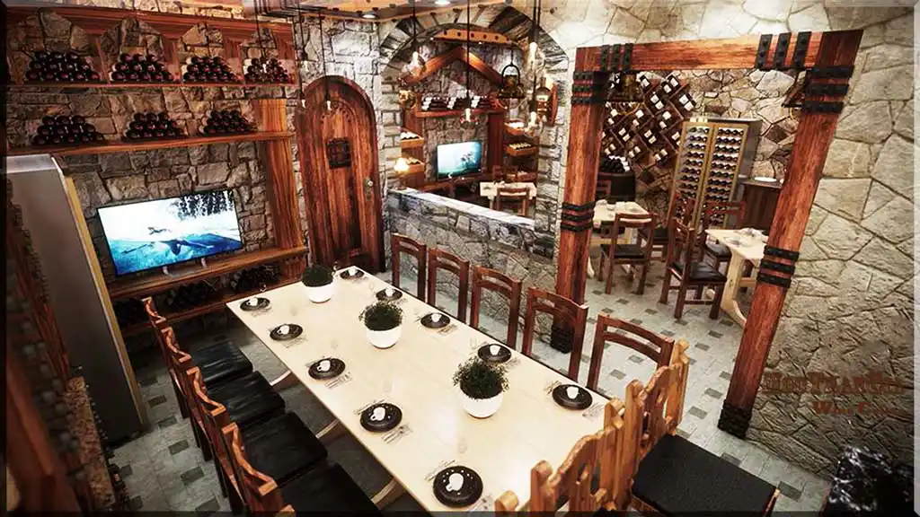 Thiết kế hầm rượu - Mẫu 003 4 Thiết kế hầm rượu mẫu 003