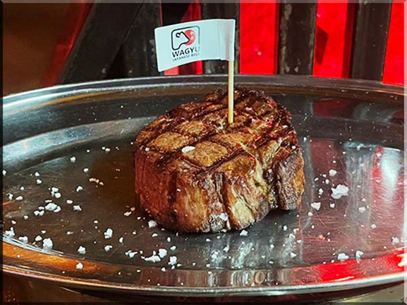 Ẩm thực ở nhà hàng rượu vang El Gaucho