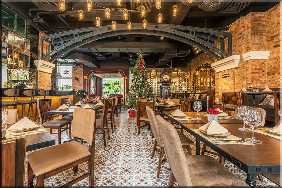 Nhà hàng rượu vang Kingscross Phú Mỹ Hưng