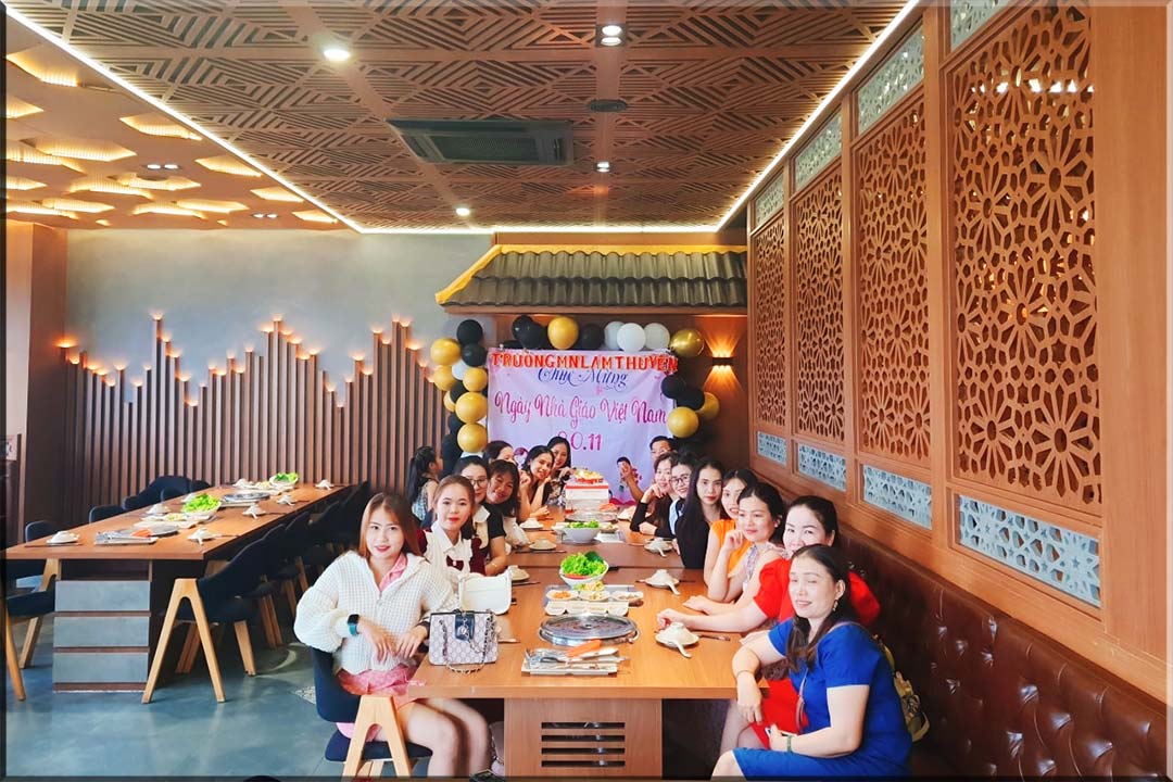 Không gian nhà hàng Kicochi House Phú yên