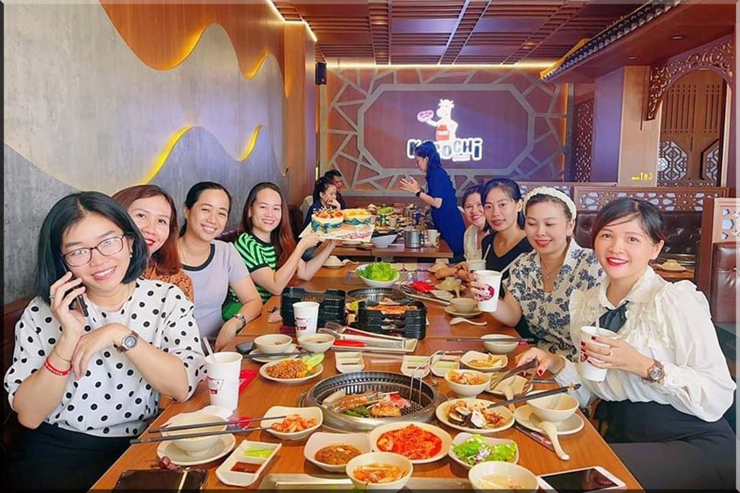 Không gian nhà hàng Kicochi House Phú yên