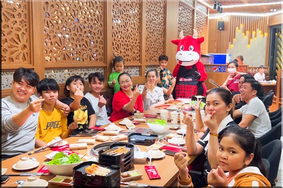 Không gian nhà hàng Kicochi House Phú yên