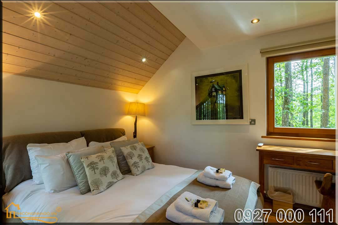 Mẫu nhà gỗ lắp ghép hiện đại