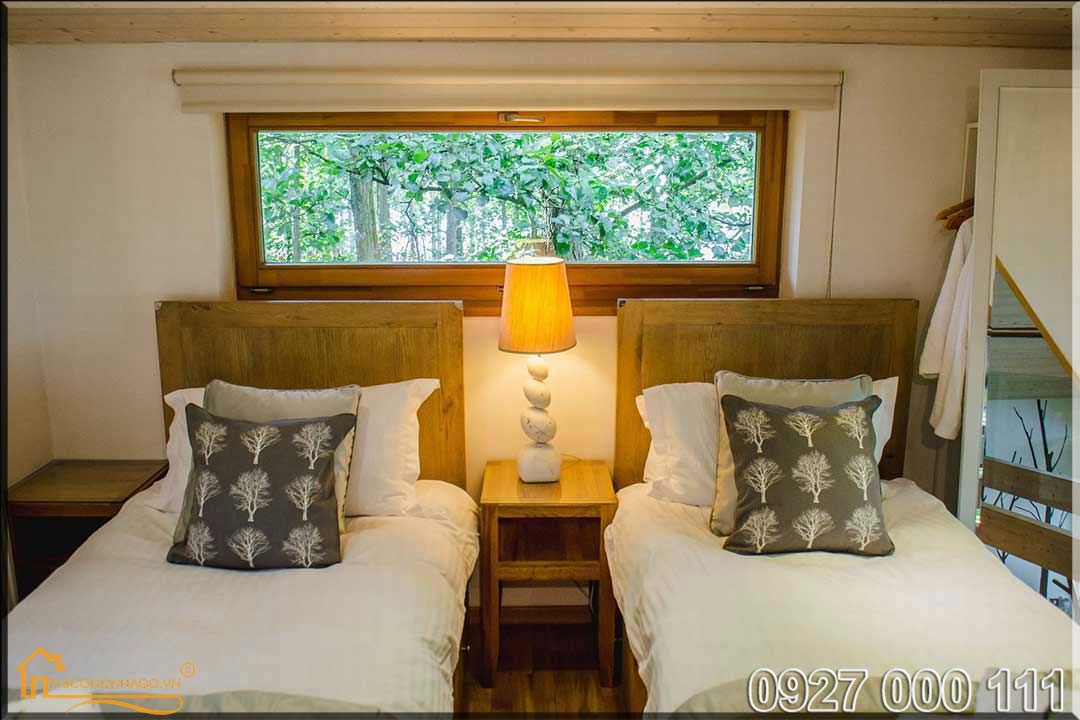 Mẫu nhà gỗ lắp ghép hiện đại