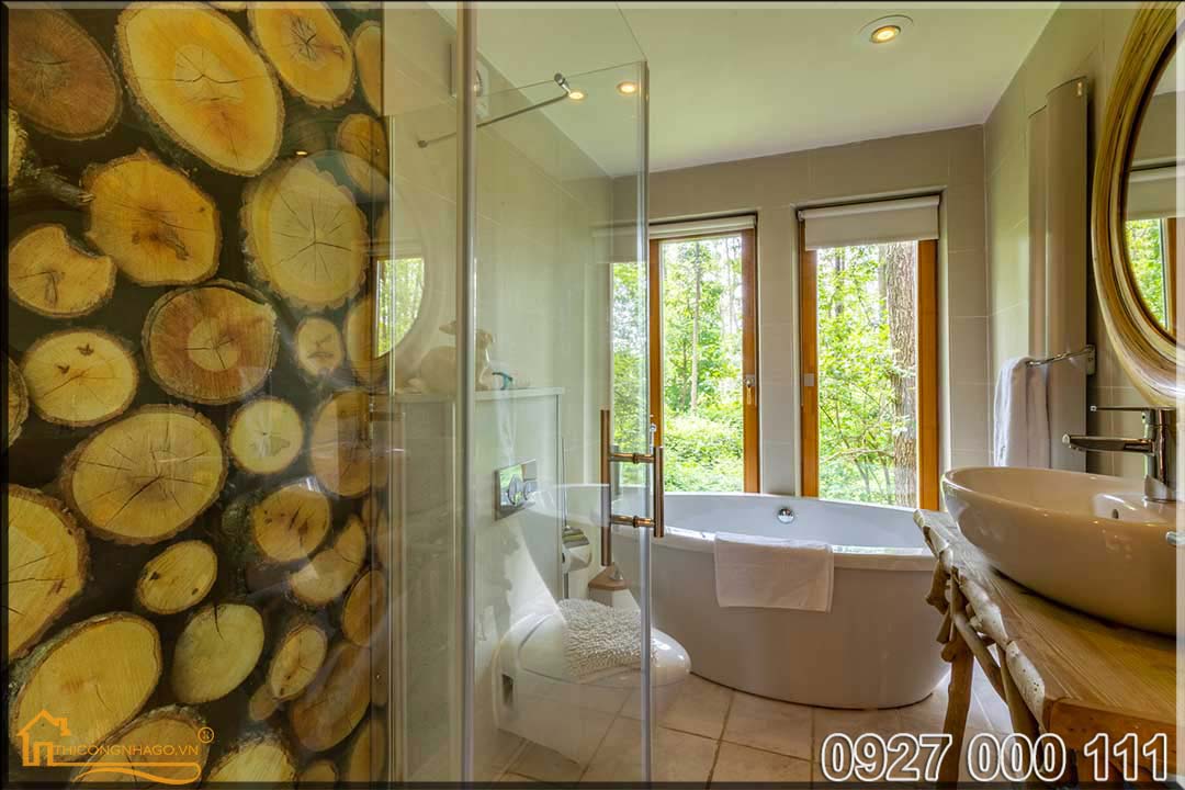 Mẫu nhà gỗ lắp ghép hiện đại