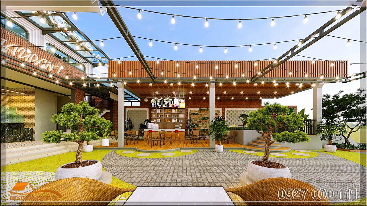 Hình ảnh thiết kế Nhà hàng hải sản Hưng Hà