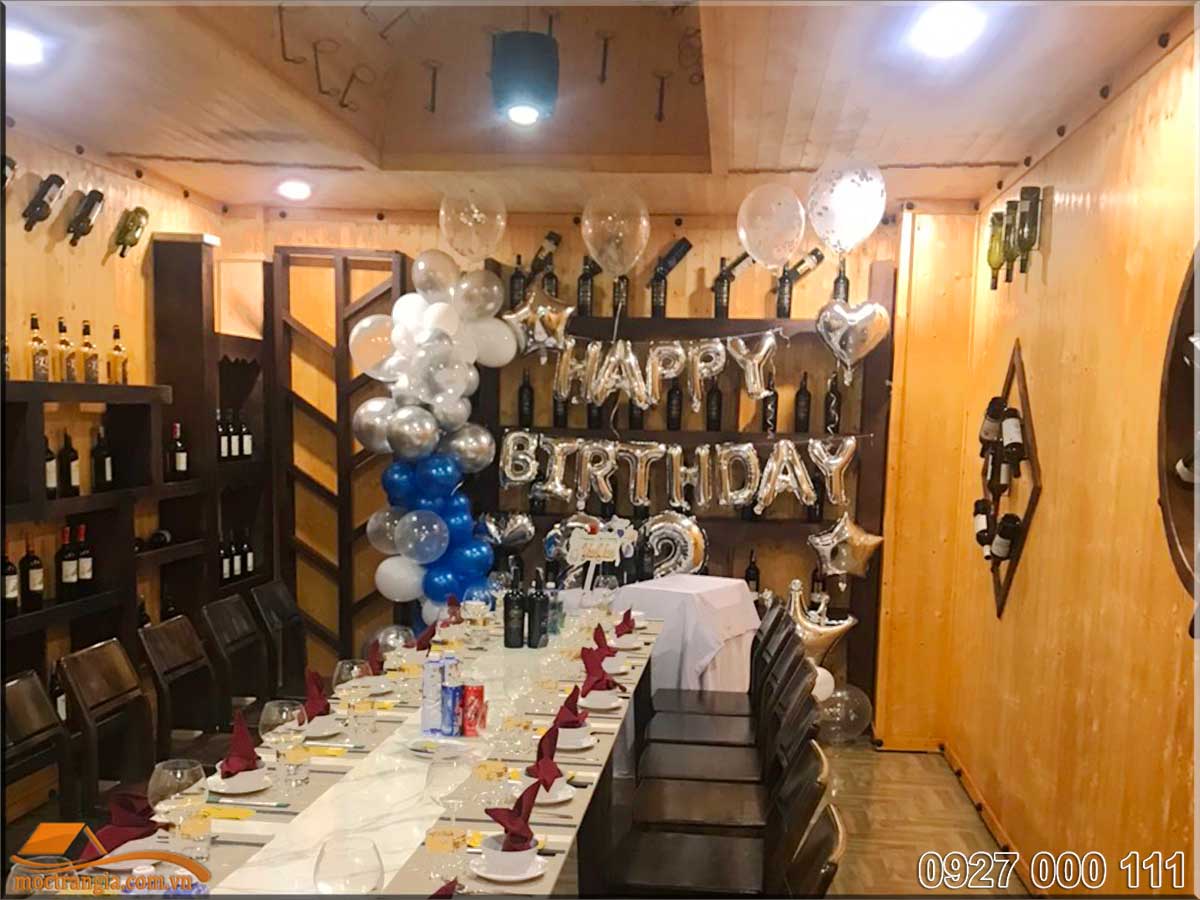Phòng VIP phong cách hầm rượu nhà hàng ẩm thực 286 52 Phòng VIP nhà hàng ẩm thực 286