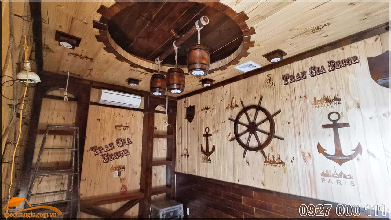 Thi công hầm rượu nhà hàng Hưng Hà