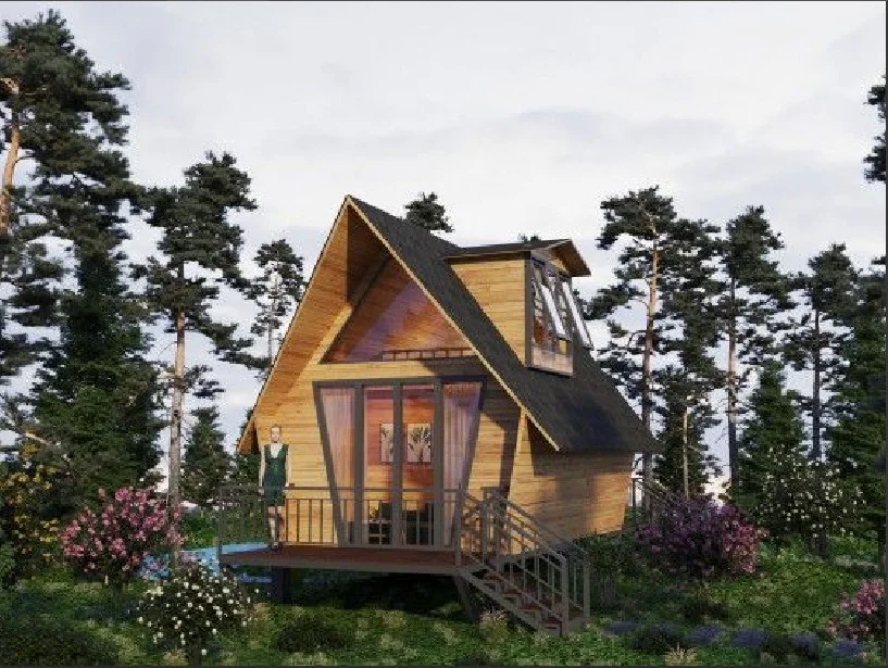 Mẫu nhà gỗ homestay null