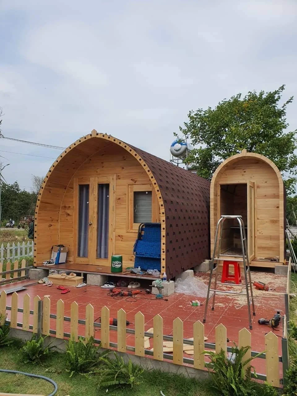 Mẫu nhà gỗ tròn null