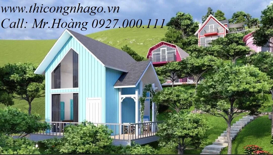 Thiết kế nhà gỗ tự nhiên tinh tế và đẳng cấp