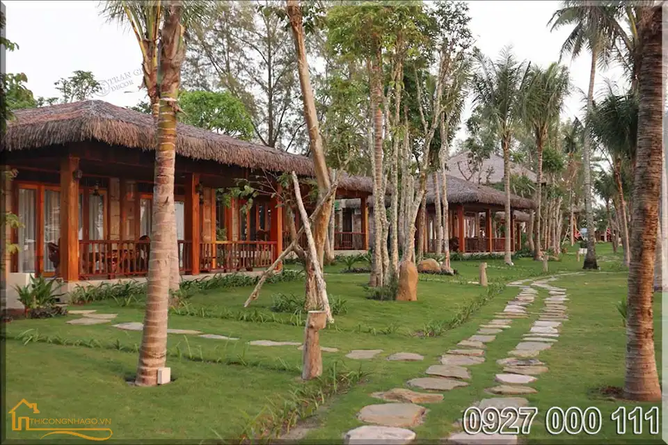 Xu hướng nhà gỗ sân vườn tại Ocean Bay Phú Quốc