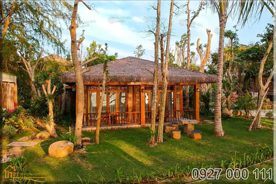 Xu hướng nhà gỗ sân vườn tại Ocean Bay Phú Quốc