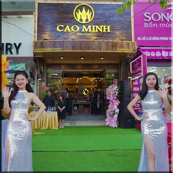 Dịch vụ thiết kế thi công showroom rượu