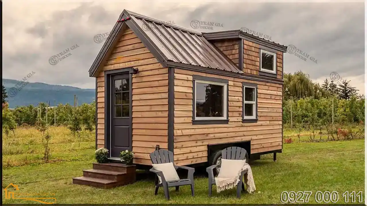 Nhà gỗ di động tiny house Thistle