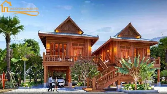 Xây dựng nhà gỗ giá rẻ Trần Gia Decor