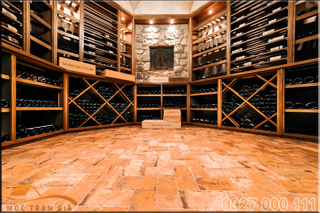 Mẫu hầm rượu đẹp: Không gian sang trọng cho người sành rượu 4